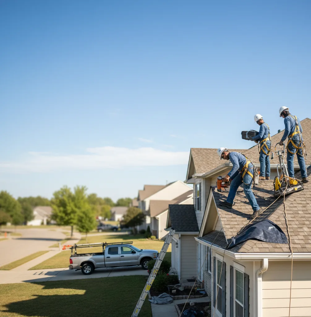Storm Damage Repair in Flower Mound, TX